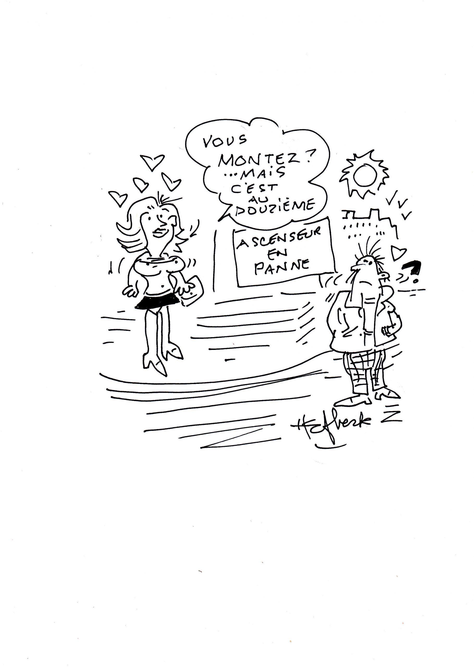 Dessins 2018 - 042 (N&B)